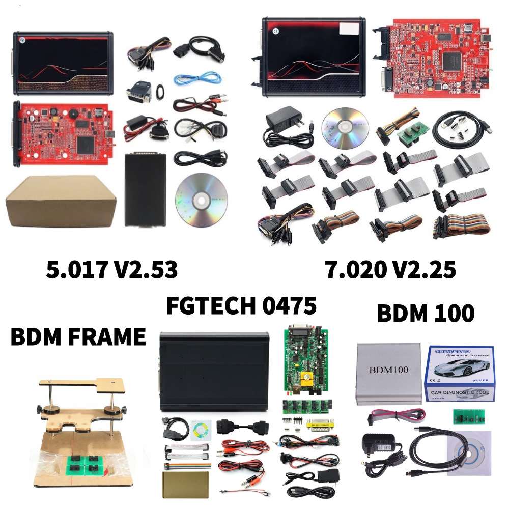 KTAG V7.020+KESS V5.017 +BDM FRAME+FGTECH V54 0475+BDM100