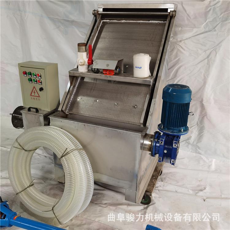 养殖场鸡粪鸭粪固液分离机牛场粪便分离机不锈钢方壳分离机