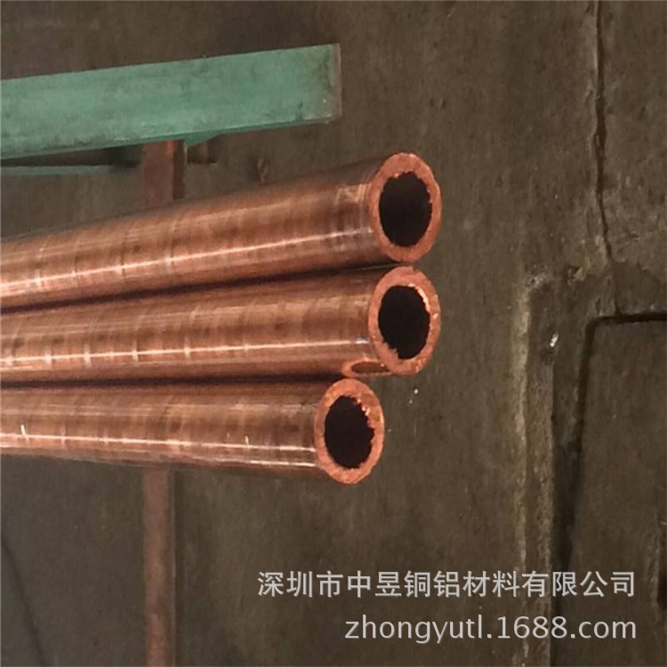 TP2软态紫铜管薄壁紫铜直管6*0.5mm6*1mm大量现货深圳铜管厂