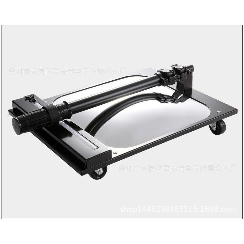 方形车底检查凸面镜V5车底手推式检查镜反光亚克力车底检查镜