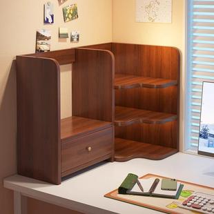 书架桌面置物架卧室办公室桌上收纳小型写字台书桌收纳简易书柜