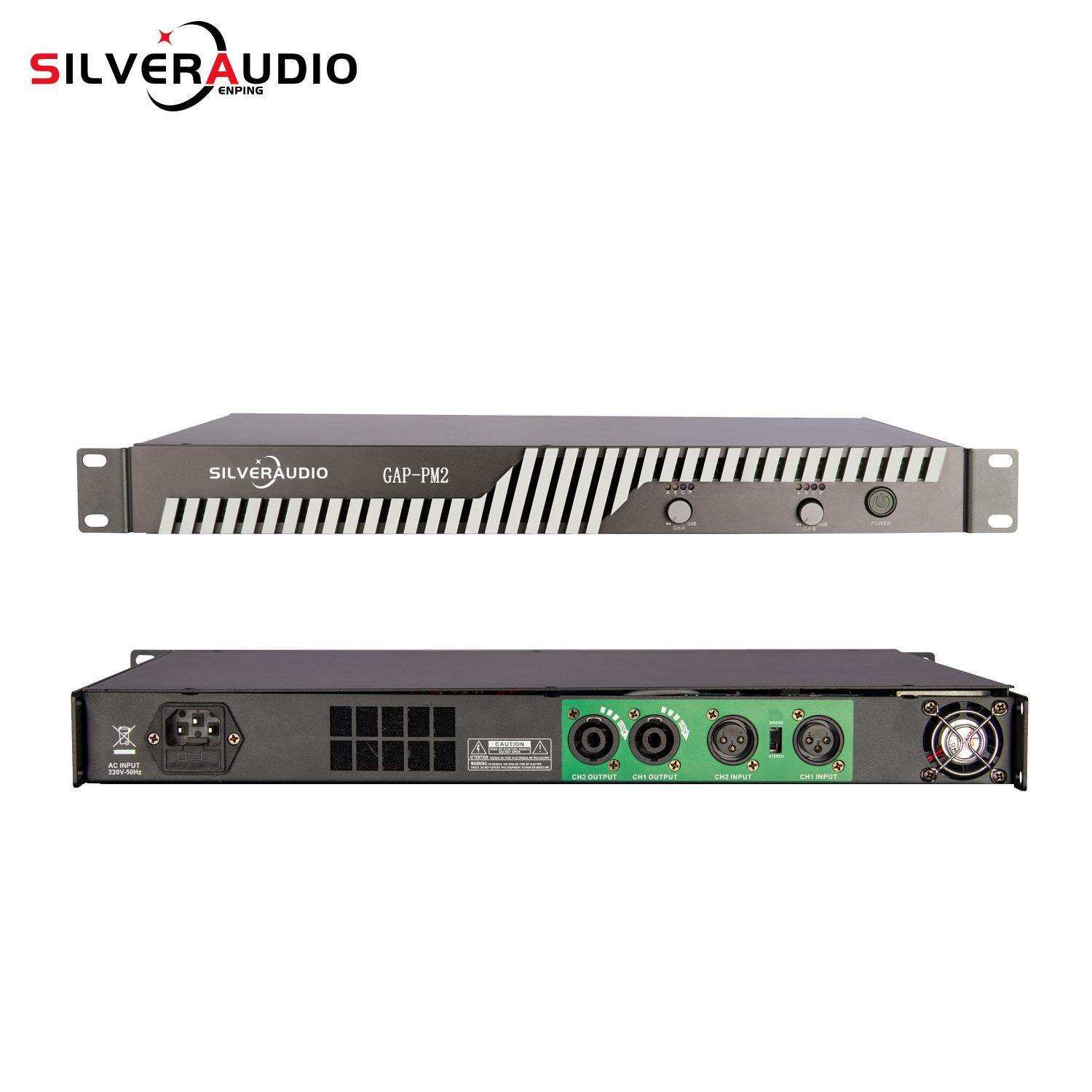 PM私模纯后级数字功放机专业大功率400W舞台演出会议婚礼1U小体积