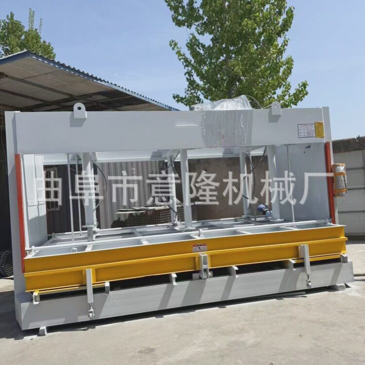 多层胶合板整平定型液压冷压机4米长防火门液压冷压机升降速度快