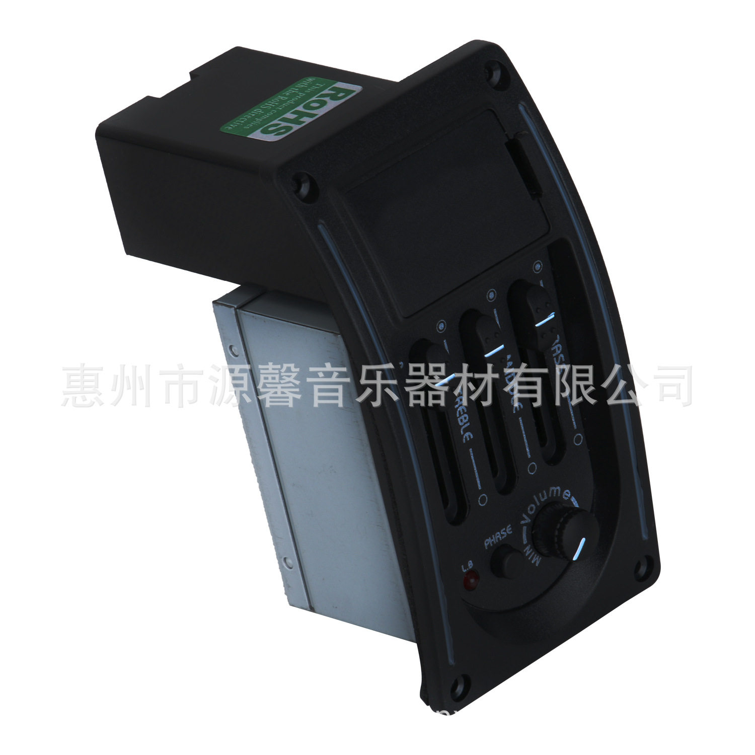 源馨 吉他拾音器 木吉他三段拾音器 高音中音低音调节拾音器木吉