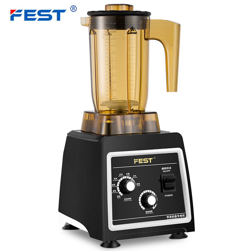 FEST萃茶机商用奶盖奶泡机翠淬粹茶机碎冰雪克奶昔搅拌沙冰机奶茶