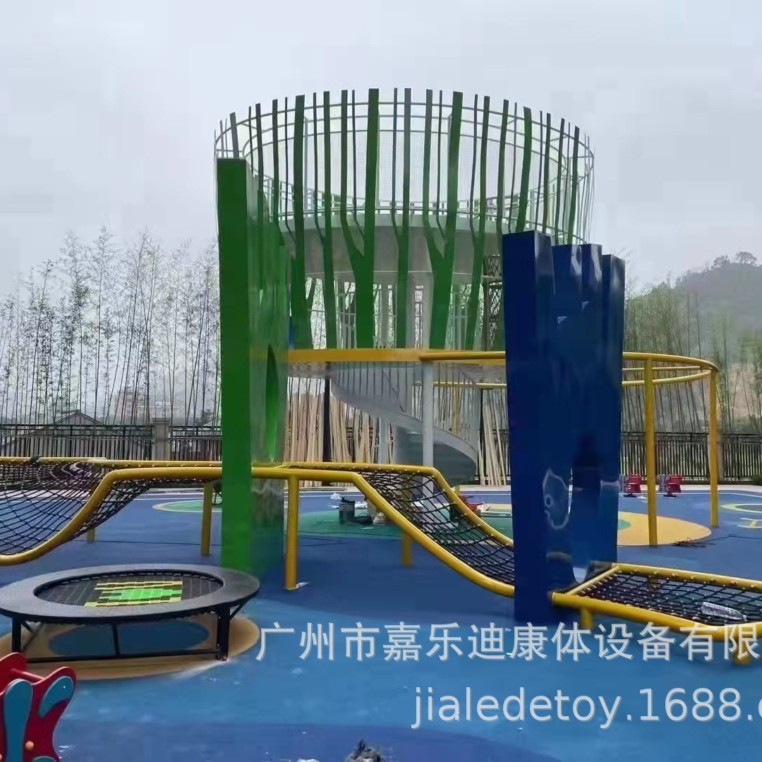 幼儿园景区户外大型不锈钢攀爬网