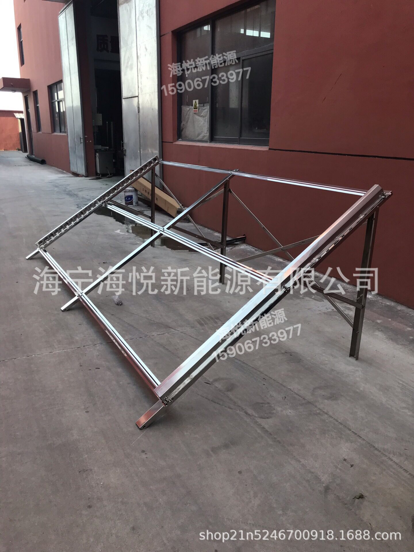 太阳能工程联箱支架不锈钢横插对插管