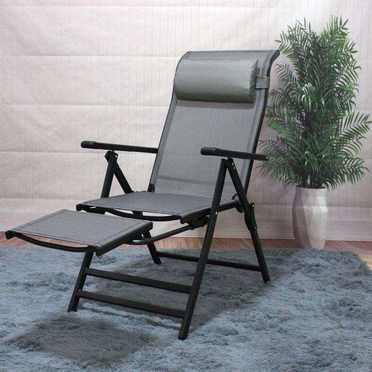 多功能抽拉式折叠椅躺椅办公椅午休睡椅电脑椅会议椅可调节扶手椅