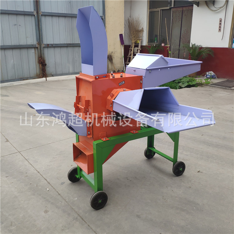 自动进料铡草机3.8吨揉丝机 沙克龙五谷杂粉碎机