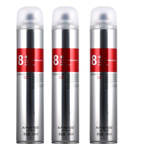爱发丝奇妙8+6塑型留香干胶强力发胶持久定型喷雾男女蓬松造型
