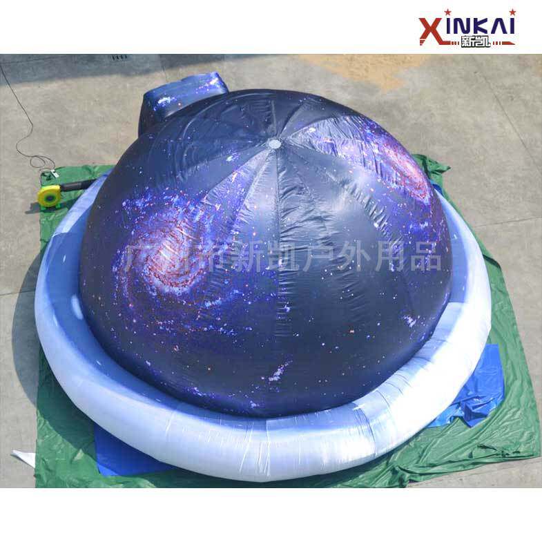 充气球幕移动电影院 充气星空天文投影帐篷 圆形充气投影蓬