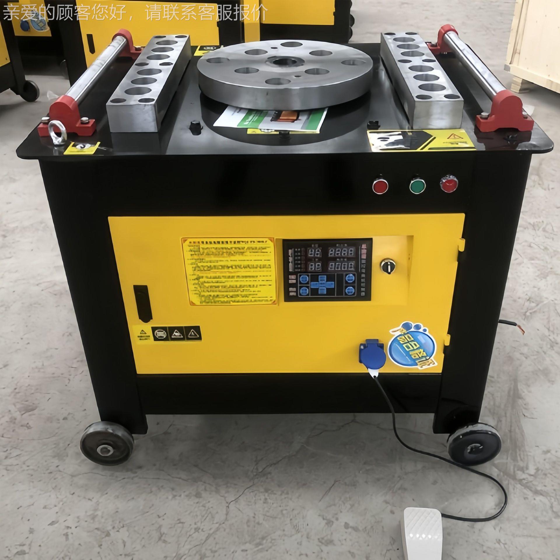 数控筋弯曲机 GW5螺钢纹钢电动69折弯机 0加重顶弯机