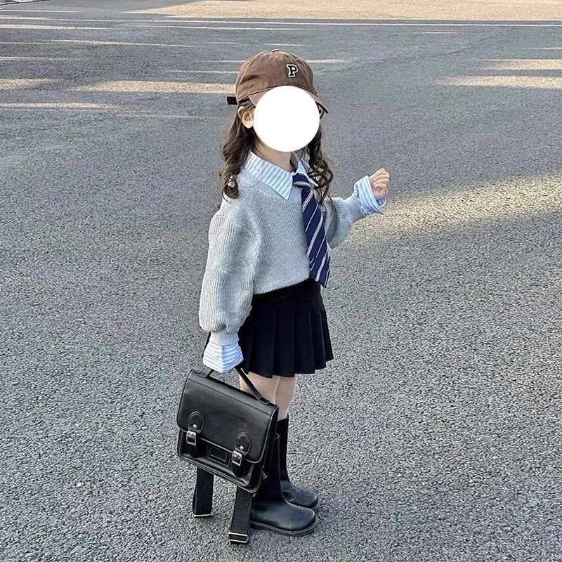 女童春秋冬半裙毛妮百褶裙洋气半身裙2024新款儿童女宝宝春季裙子,童装/婴儿装/亲子装,半身裙,淘宝优惠券,粉丝福利购,淘宝优惠卷