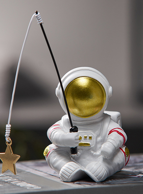 北欧创意宇航员摆件卧室儿童房间桌面装饰太空人男生男孩生日礼物
