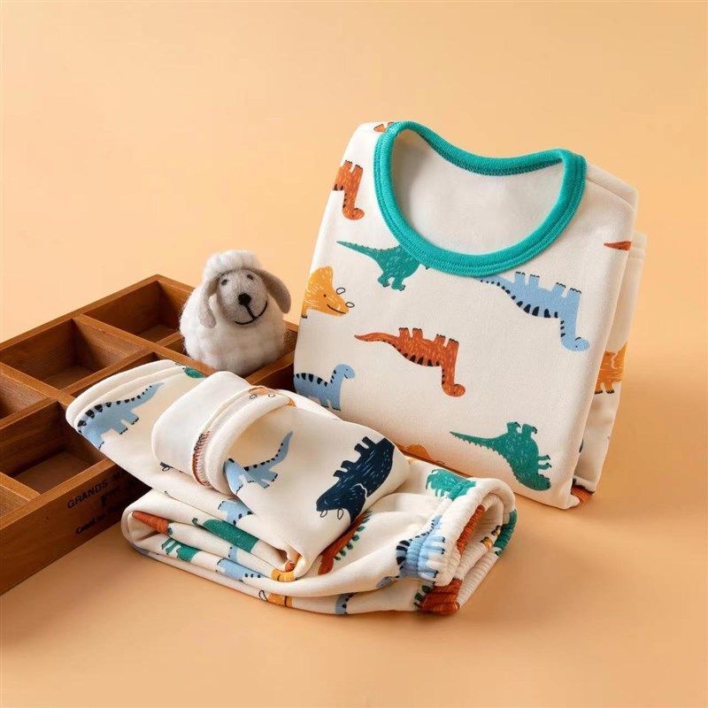 儿童加绒保暖内衣套装冬季新款男孩女宝宝女童棉毛衫男童秋衣秋裤,童装/婴儿装/亲子装,内衣套装,淘宝优惠券,粉丝福利购,淘宝优惠卷