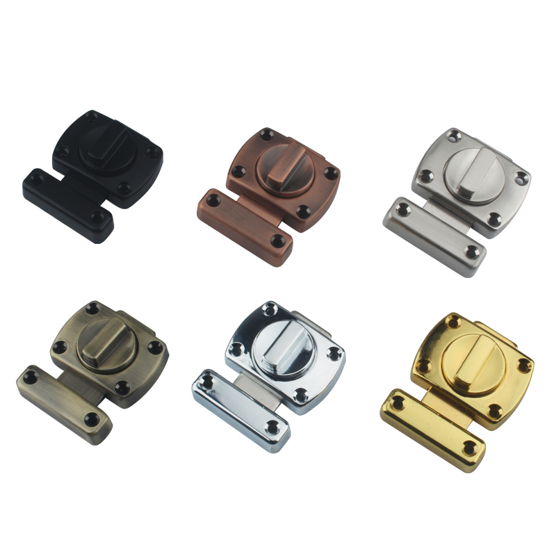 小号插销门扣门栓门闩门锁扣大中号防盗搭扣明装木门锌合金插销锁