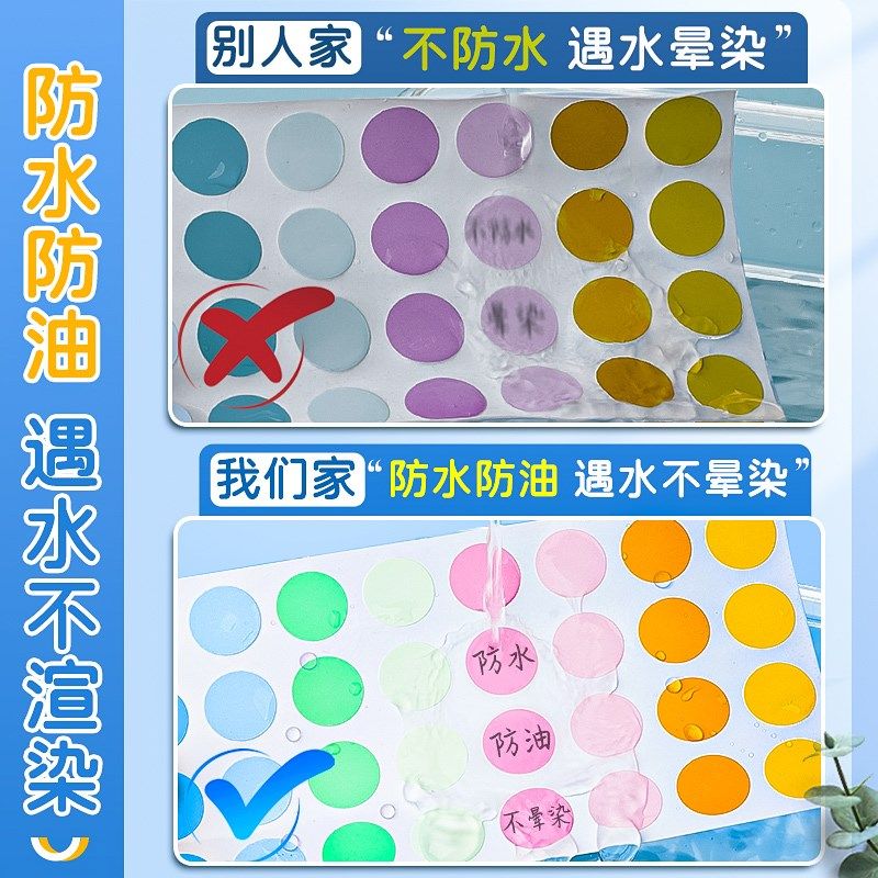 圆点便利贴便签纸高颜值手帐标记贴小学生专用索引可书写可粘防水,文具电教/文化用品/商务用品,便签本/便条纸/N次贴,淘宝优惠券,粉丝福利购,淘宝优惠卷