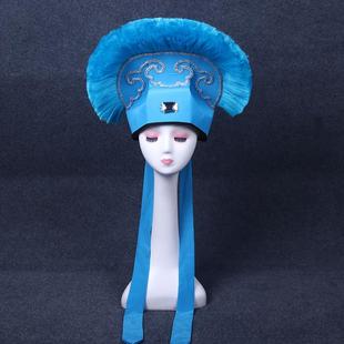 高货速发京剧戏曲戏剧老生巾鸭尾巾 家员外帽许仙帽子书生掌柜帽