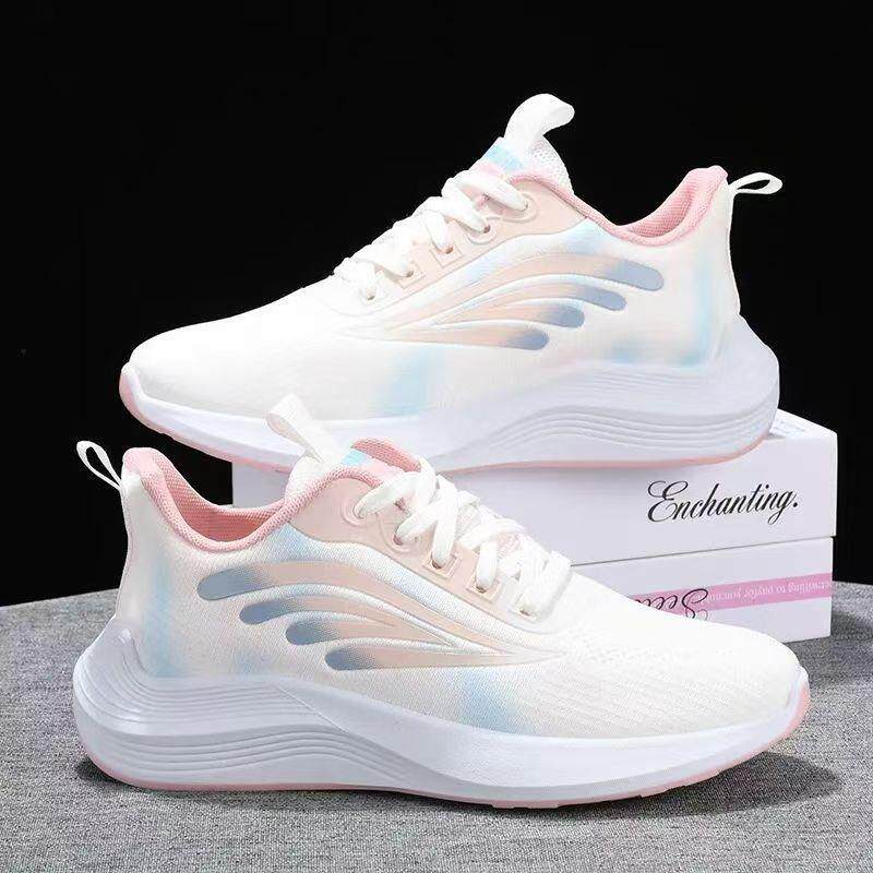 高货健身鞋奶奶鞋软底透气秋秋休闲跑鞋舒适广场舞鞋网面鞋中餐厅