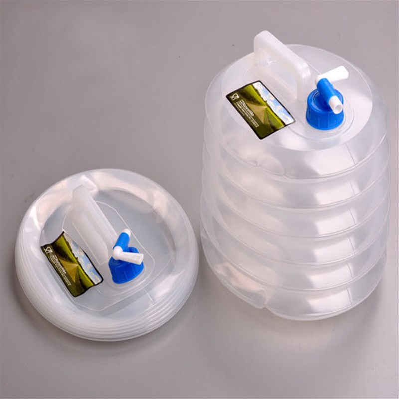 挪客5升10L15mL户外便携式折叠水桶伸缩水壶水袋食品级车用储水器