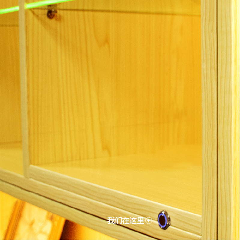 led橱柜灯专用12V蓝点触摸感应器嵌入式暗装酒柜层板灯条控制开关