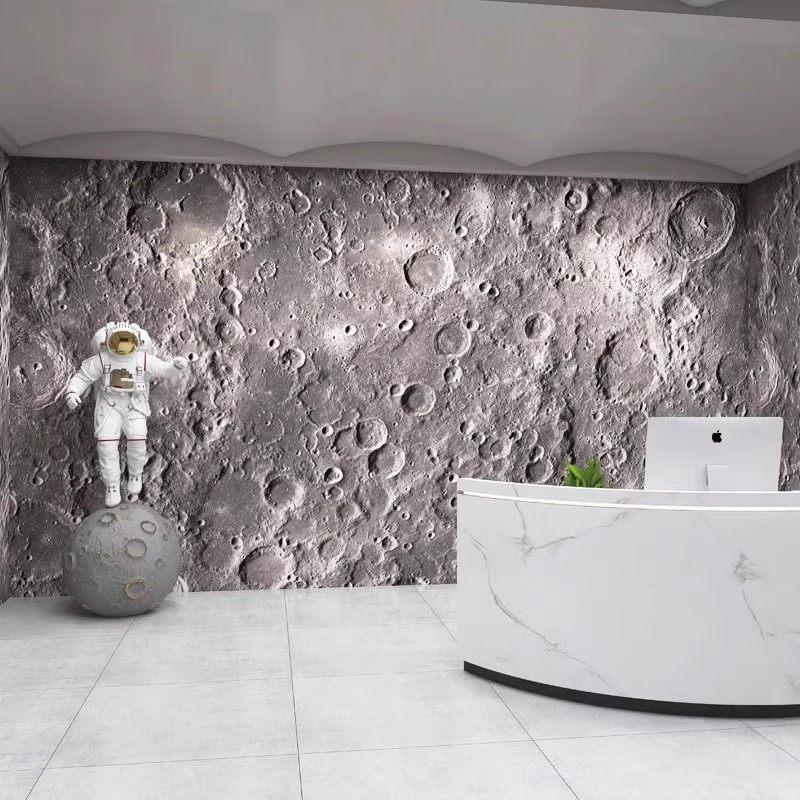 3d水泥浮雕凹凸陨石坑壁纸工业风月球表面墙纸酒吧清吧装修壁纸布,家装主材,定制壁画,淘宝优惠券,粉丝福利购,淘宝优惠卷