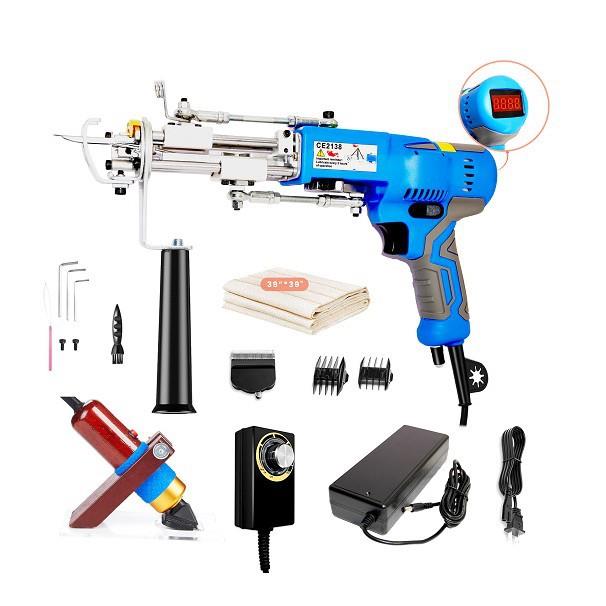 tuftinggun地毯织枪地毯电针圈绒簇绒二合一割绒枪