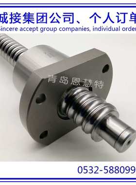 THK滚珠丝杠BTK1006V-2.6 BTK4010-5.3ZZ+2000LT梯形丝杠螺母