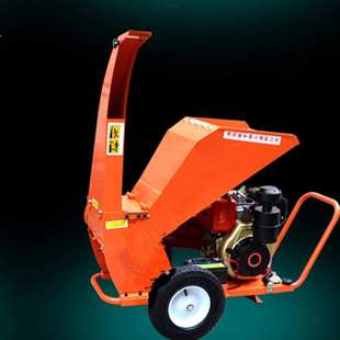 家用汽油枝条粉碎机葡萄藤果枝电动碎枝机 果园枝叶打碎机