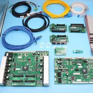 改装 理光G5喷头UV平板打印机三头控制套板GEN5小车头板主板卡 组装