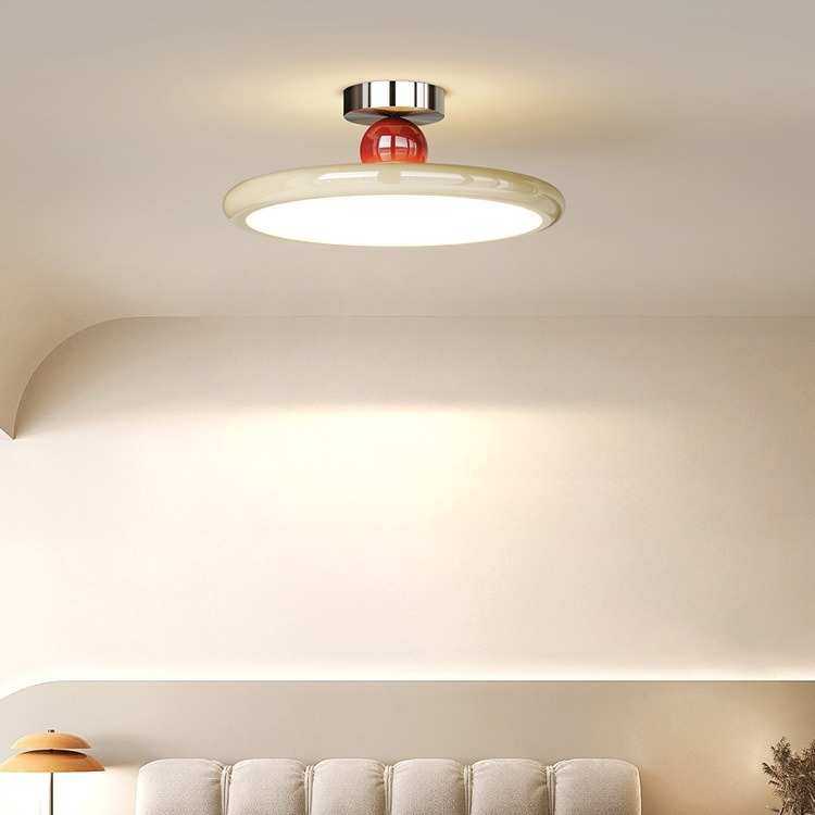 卧室吸顶灯现代简约个性创意圆形LED房间灯全光谱护眼主卧房间灯,电子元器件市场,其它元器件,淘宝优惠券,粉丝福利购,淘宝优惠卷