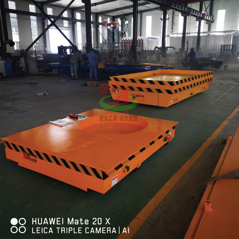 升降横移电动平车重型转弯大吨位电动搬运车汽车牵引平板拖车