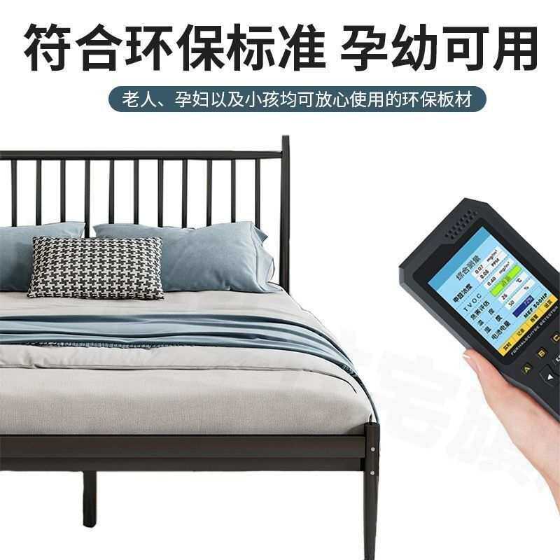 悬浮床铁架床加固1米8双人床北欧风铁艺床折叠铁艺床1米5单人床