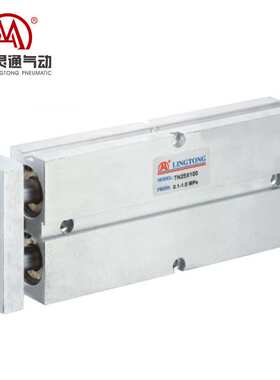 TN25X100 亚德客型 TN系列双轴气缸 10 16 20 25 32缸径