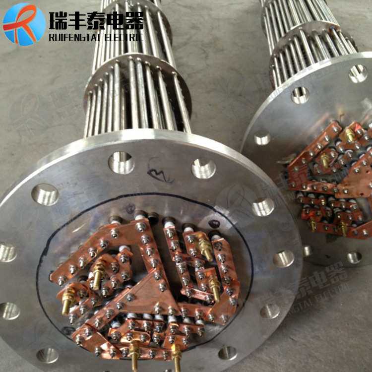 不锈钢法兰加热管 水箱水壶电热管 大功率电加热棒 重油加热器