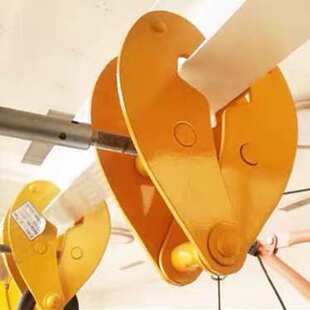 YT道轨夹钳1吨2吨3T钢轨夹持器工字钢起重吊钳YC钢轨夹吊钳