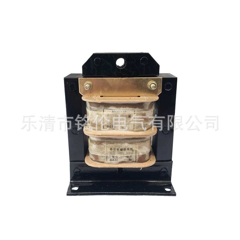 拉动式电磁铁行程25mm吸力50N交流220V380v MQ2-5N牵引电磁铁