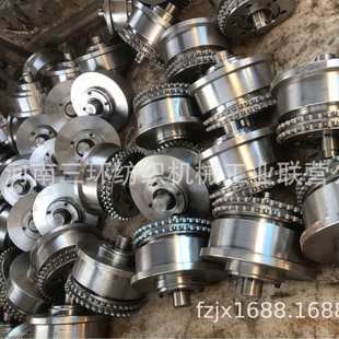 往复抓棉机FA006C-0800-2行走轮结合件 (带链轮)Travelling Whell