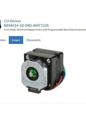 供应机电马达和驱动器步进马达设备NEMA14-10-04D-AMT112S