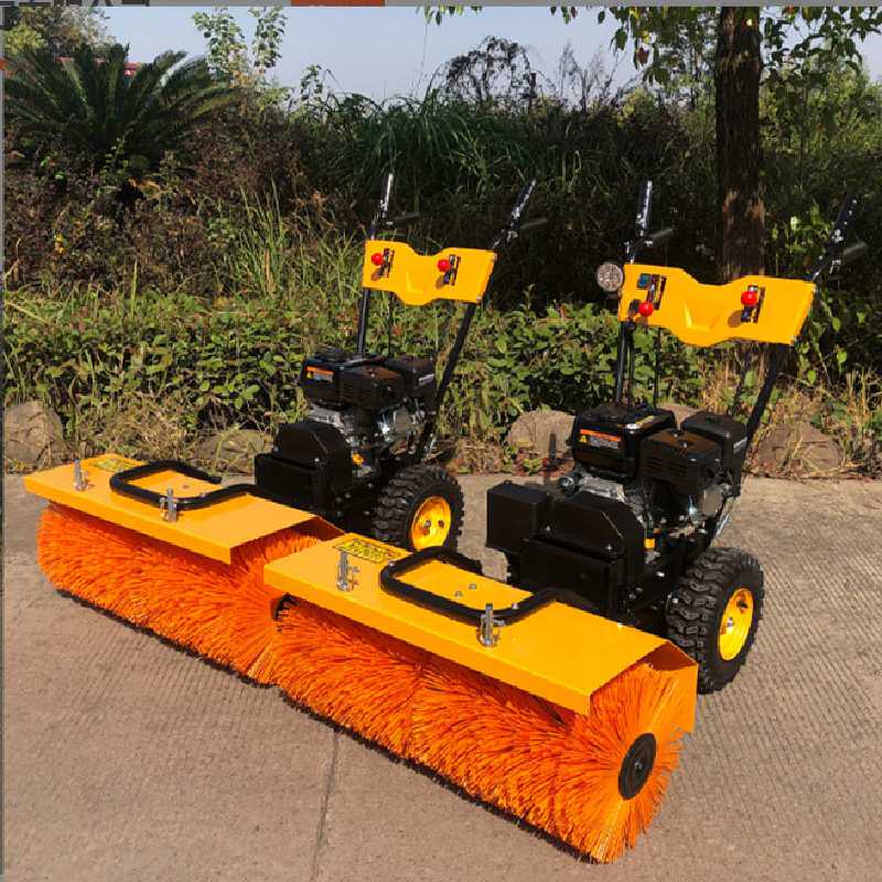 汽油小型扫雪机螺旋蛟龙式扫雪车工业车间粉尘扫地机多功能扫需机