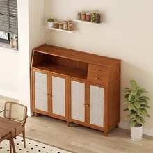 餐边柜厨房非实木靠墙柜子储物柜家用多功能置物柜碗柜出租房专用