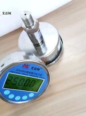 轴向数字压力表ALKC600Z数字标准表-0.1~60MPa电子测压表