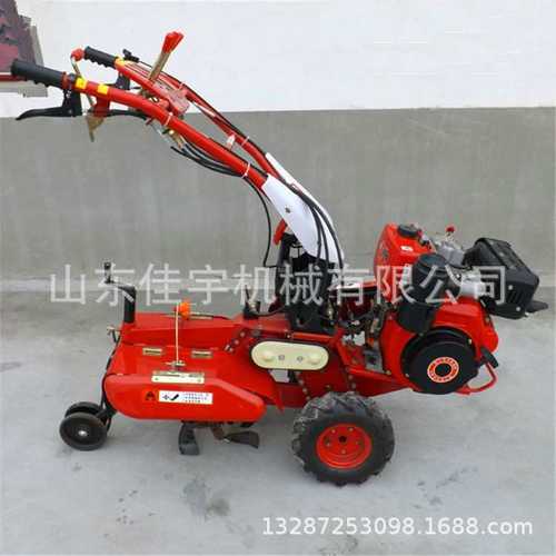 柴油10马力开沟培土机手推式大葱封葱机 农用田园管理机