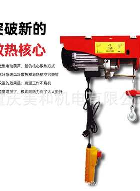 工业级微型钢丝绳电动葫芦 单相 220V HSG型号 PA200-PA1200