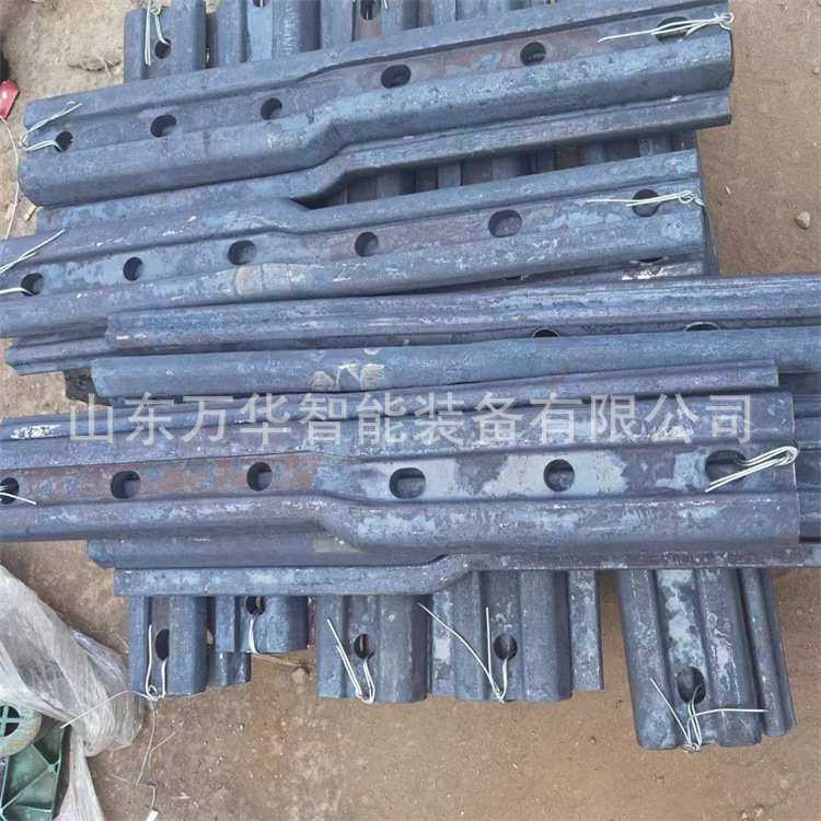 矿用鱼尾板井下轨道对接夹板轨道接头紧固装置矿用钢轨连接道夹板