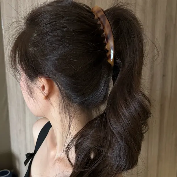 【下单立减50】网红气质大号高马尾香蕉夹马尾显发量蓬松神器PX