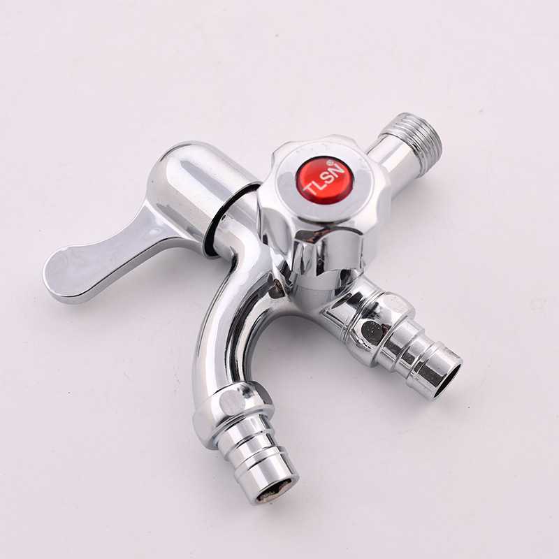 厂家直批 双用双控水龙头咀龙头洗衣机龙头 三通两用一进二出