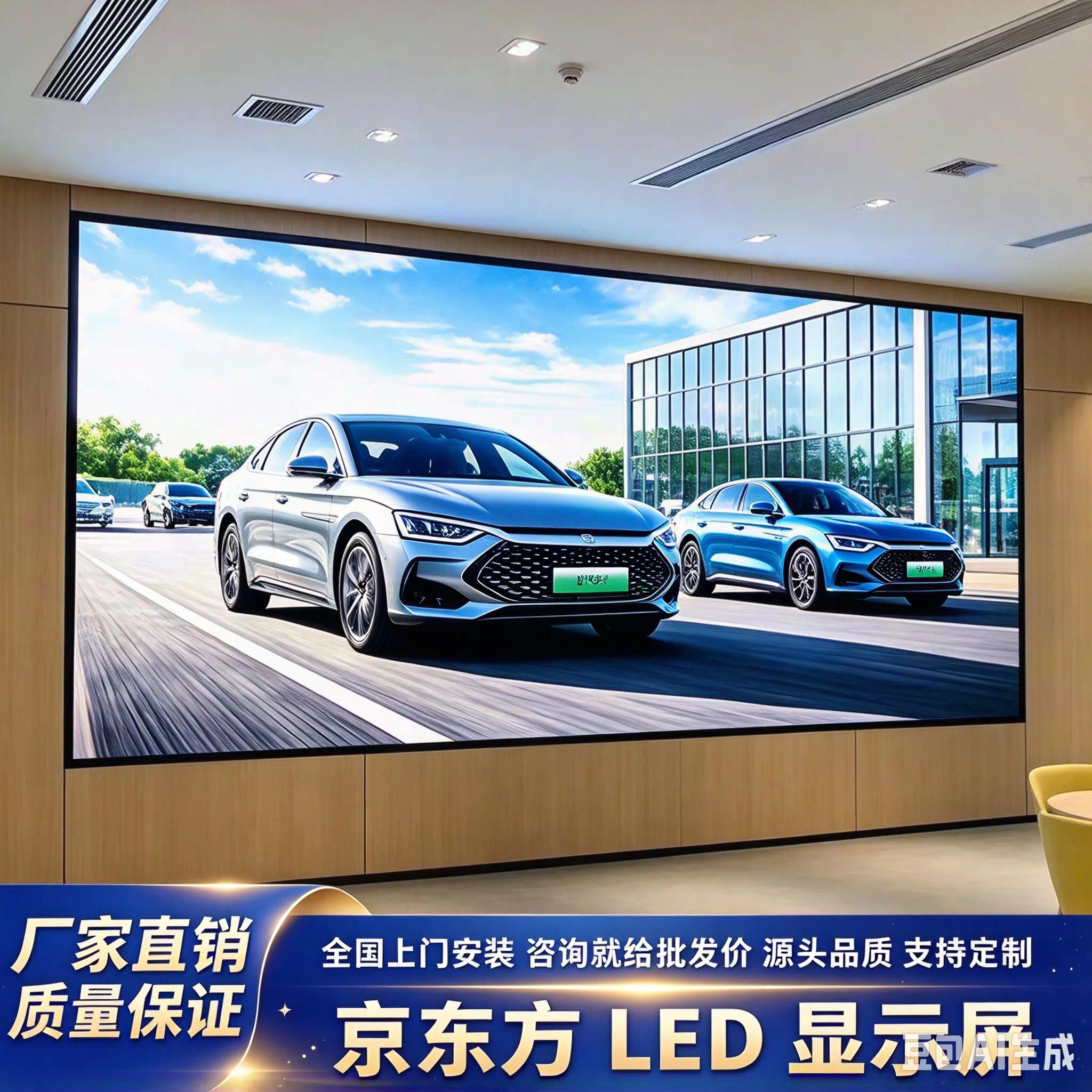 led显示屏全彩高清会议室展厅舞台室内户外无缝拼接电子显示屏幕
