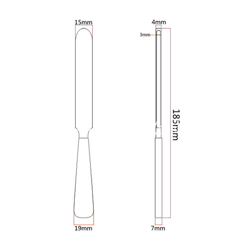 后浪器乐 品丝修整锉刀 打磨锉刀 木琴电吉他贝斯通用 制琴师工具