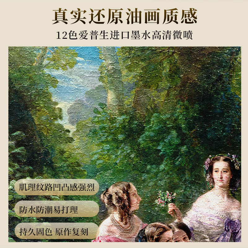 美式玄关装饰画宫廷人物油画客厅背景墙走廊挂画竖版欧式过道壁画